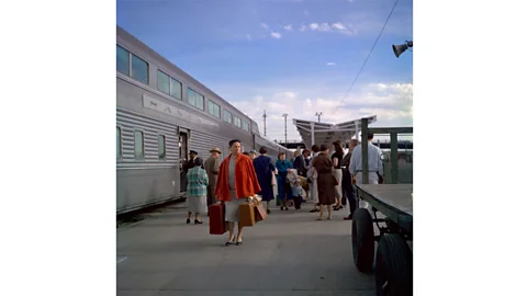Estate of Vivian Maier, Maloof Collection & Howard Greenberg Gallery, New York Santa Fe railroad, Chicago, 1959 (Credit: Estate of Vivian Maier, Courtesy Maloof Collection and Howard Greenberg Gallery, New York)