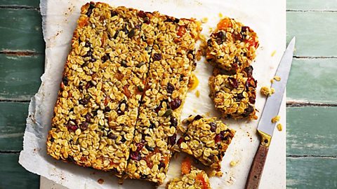 Click or tap for loads of healthy snacks, including healthy flapjacks and muffins