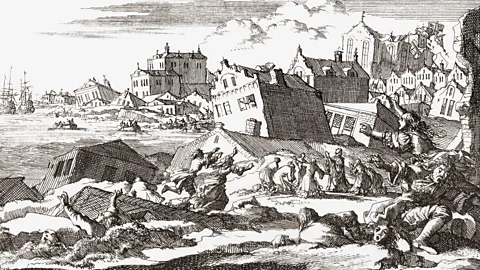 Classic Image/Alamy Two thousand lives were lost as a massive earthquake destroyed much of Port Royal (Credit: Classic Image/Alamy)