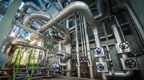 Getty Images Sweden has well developed district heating infrastructure, which is more efficient than heating individual buildlings (Credit: Getty Images)