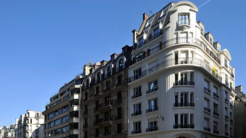 Paris Habitat This ordinary-looking building on rue de Beaubourg in Paris gains much of its heat supply from a nearby metro station (Credit: Paris Habitat)