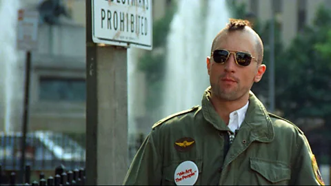 Alamy Taxi Driver's deranged Vietnam war veteran Travis Bickle is a truly alienated misfit who has never been able to be marketed as cool (Credit: Alamy)