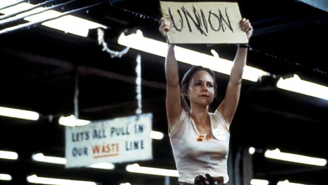 Sally Field’s Norma Rae remains one of American cinema’s most extraordinary heroines: a single, sexually liberated mother and union organiser (Credt: Alamy)