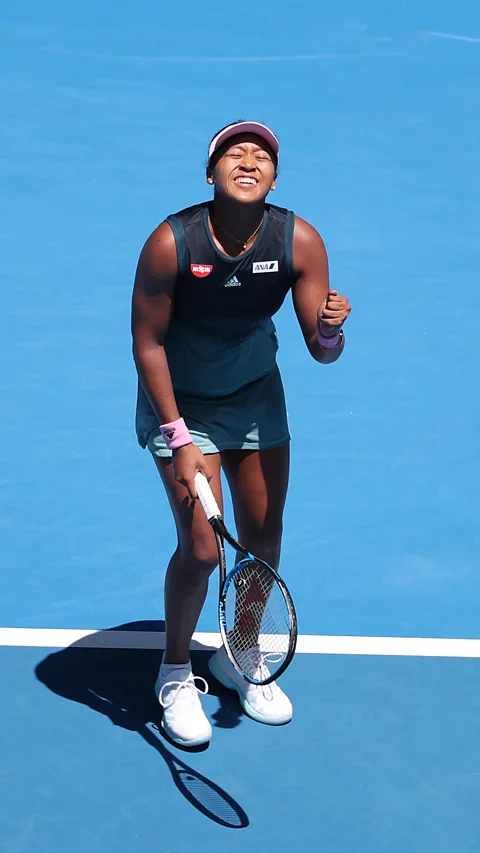 Alamy We learn far more from the body position of tennis players after they have played a point than from their faces (Credit: Alamy)