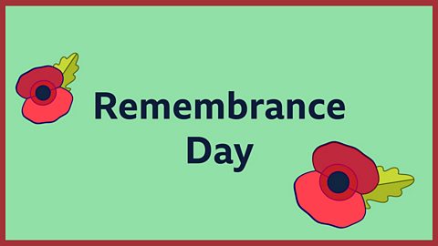 Remembrance Day - Pupil perspectives