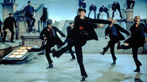 Dick Van Dyke in Mary Poppins
