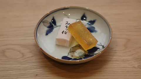 Tom Schiller The best-known sanbokan product is Misuzuame, a traditional sweet of Japan's northern Nagano prefecture (Credit: Tom Schiller)