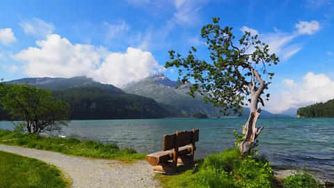 Rosmarie Wirz/Getty Images Today, Sils-Maria looks nearly identical to how it did during Nietzsche's day (Credit: Rosmarie Wirz/Getty Images)