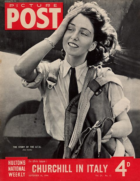 First Officer Maureen Dunlop, one of the ferry pilots of the ATA (Air Transport Auxiliary)