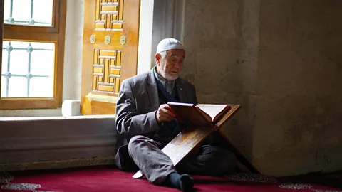 Alamy Many religious texts and prayers are recited out loud as a way of underlining their importance (Credit: Alamy)