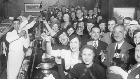 Alamy The end of prohibition in the US in 1933. The banning of alcohol had actually led to more violence once an underground market emerged amid nationwide restrictions (Credit: Alamy)