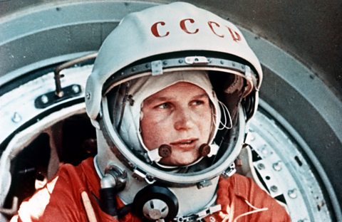 Valentina Tereshkova the first woman in space.