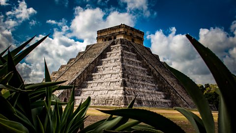 Mayan temple in Mexico