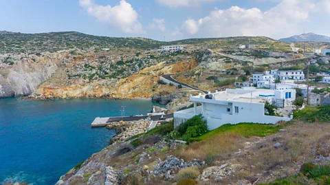 Charalambos Andronos/Getty Images Pangea plans to build science hostels on the island to accommodate international researchers (Credit: Charalambos Andronos/Getty Images)