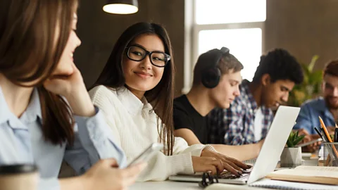 Alamy Work friendships tend to be more tenuous, since they're driven by proximity – but they're still vital for fulfilling our social needs (Credit: Alamy)