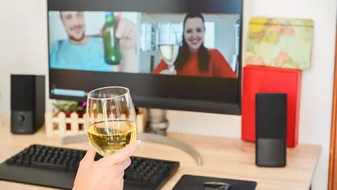 Alamy In order to keep up the benefits of your work friendships, you'll have to make a little extra effort (Credit: Alamy)