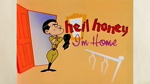 Sky From the animated title sequence onwards, the ill-fated Heil Honey I’m Home! was always bound to cause controversy (Credit: Sky)