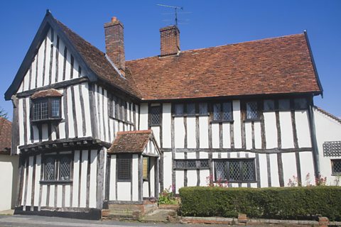 Tudor style house in England.