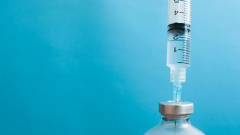 Getty Images Because of the pace at which the flu evolves, current vaccines typically only protect people for around six months (Credit: Getty Images)