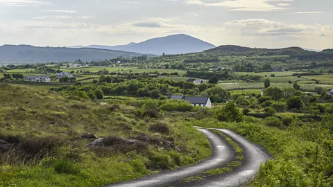 Ronan O'Connell The author and his Irish mother set out on a road trip to follow in Gallagher's footsteps through County Mayo (Credit: Ronan O'Connell)