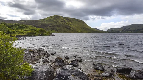 Ronan O'Connell Lough Talt is where the author used to walk with his late father, and where Gallagher conducted many of his heists centuries earlier (Credit: Ronan O'Connell)