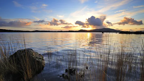 walshphotos/Getty Images Glass Island in Lough Conn served as one of Gallagher's hideout spots – the lake is also where the author swam as a child (Credit: walshphotos/Getty Images)