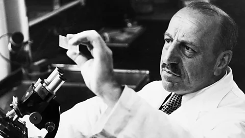 Getty Images Dr George Papanicolaou developed the Pap smear, revolutionising the detection of cervical cancer (Credit: Getty Images)