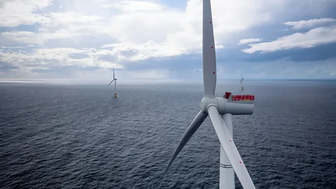 Oyvind Gravas Other floating wind projects, some with turbines larger than Hywind, are now being built in Europe and Japan (Credit: Oyvind Gravas)