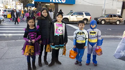 Alamy Though trick-or-treating isn't a good idea, retailers say demand for Halloween costumes will hold up
