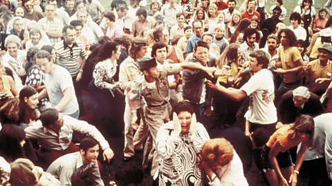 Alamy The film climaxes in dramatic style, with a gunman opening fire at a political fundraising concert (Credit: Alamy)