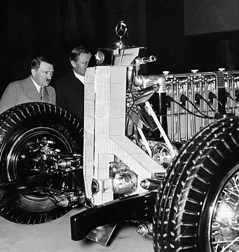 Getty Images Hitler inspects advanced German engineering of the time - what if it had given the Nazis an unbeatable advantage? (Credit: Getty Images)