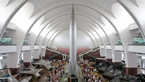 Getty Images A nuclear missile on display in China (Credit: Getty Images)