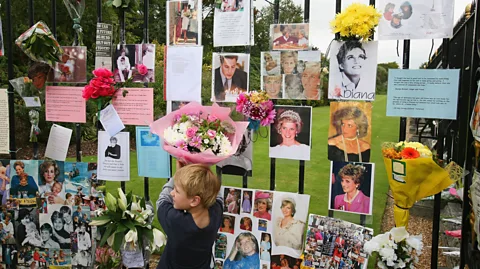 Daniel Berehulak/Getty Images The nation saw an extraordinary outpouring of emotion following Princess Diana's death in 1997 (Credit: Daniel Berehulak/Getty Images)