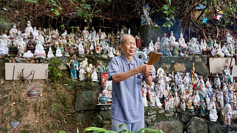 Matthew Keegan At 88, Wong is still determined to look after the deities for as long as he can (Credit: Matthew Keegan)