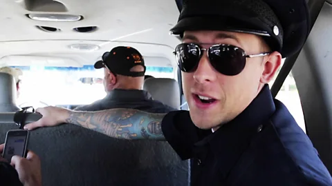 Alamy Roman Atwood was one of a new generation of YouTube pranksters who took inspiration from Jackass (Credit: Alamy)