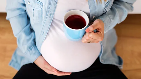 Getty Images A review of previous studies concluded that pregnant women should cut out caffeinated coffee entirely (Credit: Getty Images)