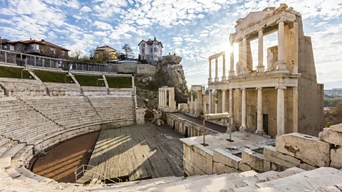 Evgeni Dinev Photography/Getty Images Plovdiv's 2nd-Century AD amphitheatre is one of the best-preserved ancient theatres in the world (Credit: Evgeni Dinev Photography/Getty Images)