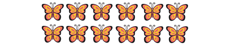 12 butterflies.