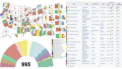 ilikemaps22 An imagined US election… in 2018 (Credit: ilikemaps22)