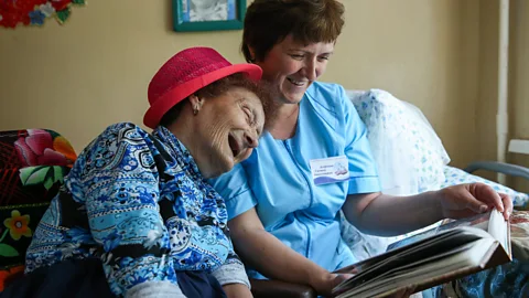 Alexander Ryumin/Getty Images As populations around the world age, putting pressure on care homes, services providing at-home care may become more prevalent (Credit: Alexander Ryumin/Getty Images)