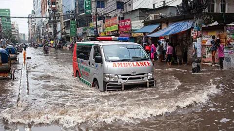 Getty Images Supporters of a law against ecocide argue it would place emphasis on the environmental and human costs of issues such as climate change (Credit: Getty Images)