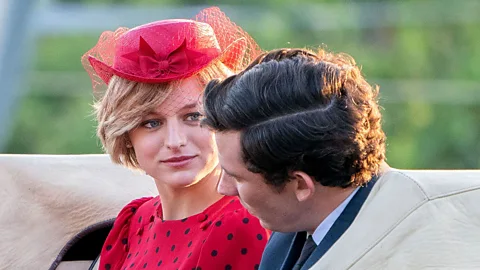 Netflix Emma Corrin captures the young Diana Spencer's shy manner (Credit: Netflix)