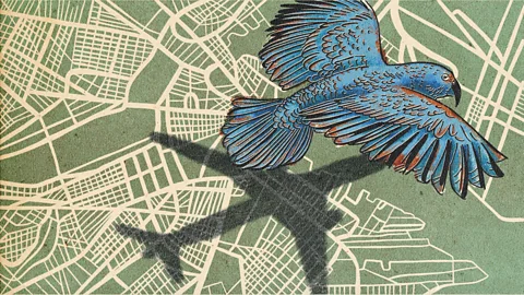 Emmanuel Lafont Fewer planes are flying through the sky in the age of Covid, and the ultimate fate of the travel industry remains unknown and hanging in the balance