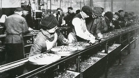 Alamy Ford experimented with its version of employee health monitoring 100 years ago - but workers ended up resenting it