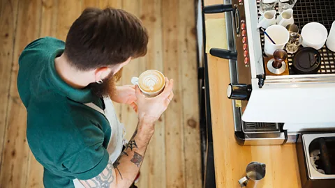 Alamy With Covid-19 lockdowns keeping workers at home, having a friendly office barista isn't so meaningful (Credit: Alamy)