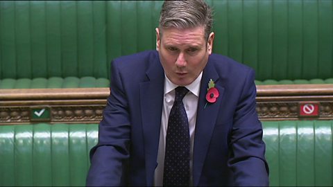 PMQs: Sir Keir Starmer attacks £130m spent on PR firms - BBC News