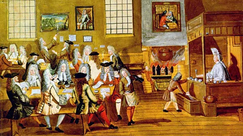 A Media Pte Ltd/Alamy England's early coffeehouses helped usher in the Enlightenment and birthed periodical literature (Credit: A Media Pte Ltd/Alamy)