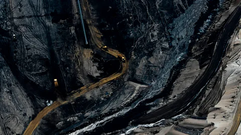 Ina Fassbender/Getty Images The Garzweiler opencast lignite coal mine in Juechen,  (Credit: Ina Fassbender/Getty Images)
