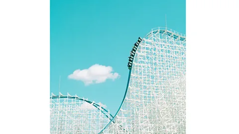 Paul Hiller The White Cyclone, Kuwana, Japan – the meticulous composition of the photographs echoes Anderson’s cinematic style (Credit: Paul Hiller)
