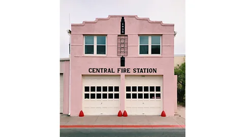 Emily Prestridge Central fire station, Marfa, Texas – each photograph featured in the book has a story or anecdote accompanying it (Credit: Emily Prestridge)